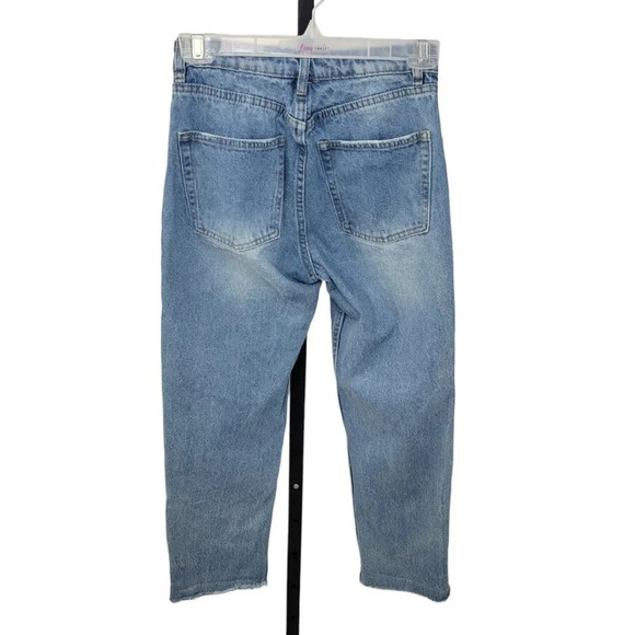 Sws High Rise Vintage Wash Straight Leg Distressed - Picture 4 of 5